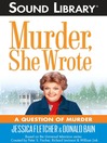 Cover image for A Question of Murder